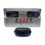 EXPLORADORA OVALADA AZUL CON BASE METAL 110 X 60MM SET
